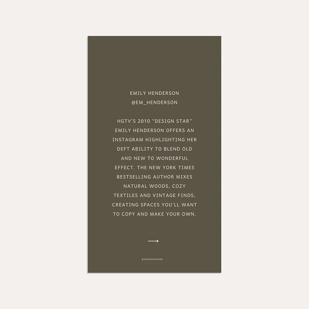 Favorite Design Accounts (Sage)