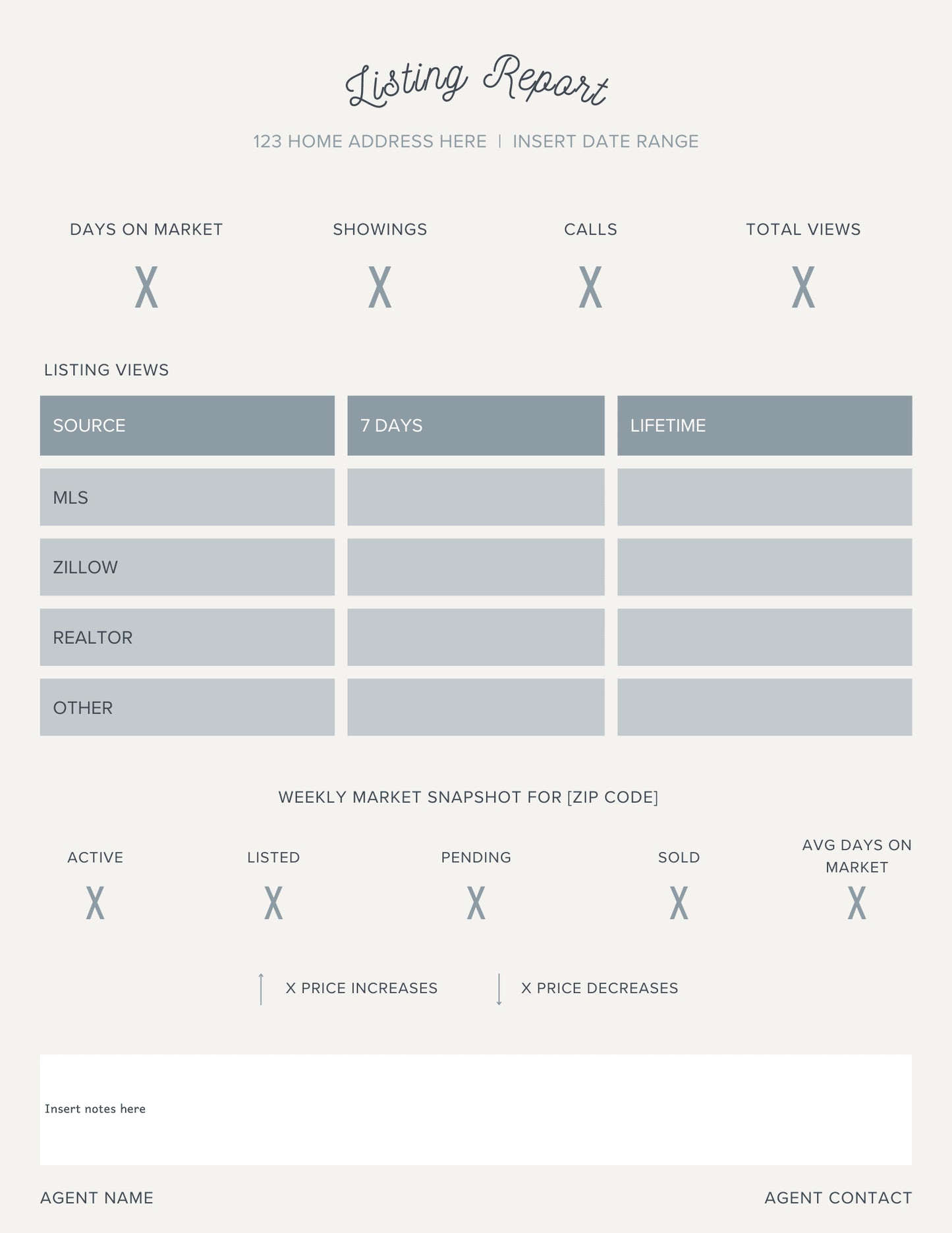 Listing Report - Azure