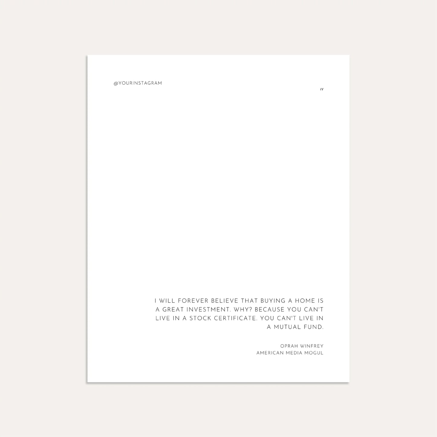 August Quote 01 - Graphite