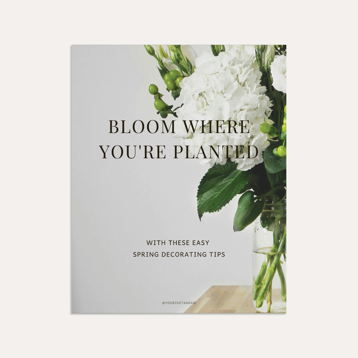 Bloom Where You're Planted With These Easy Spring Decorating Tips (Sage)