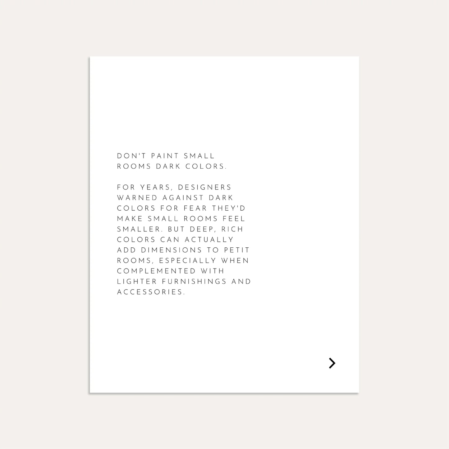 Design Rules to Break- Graphite
