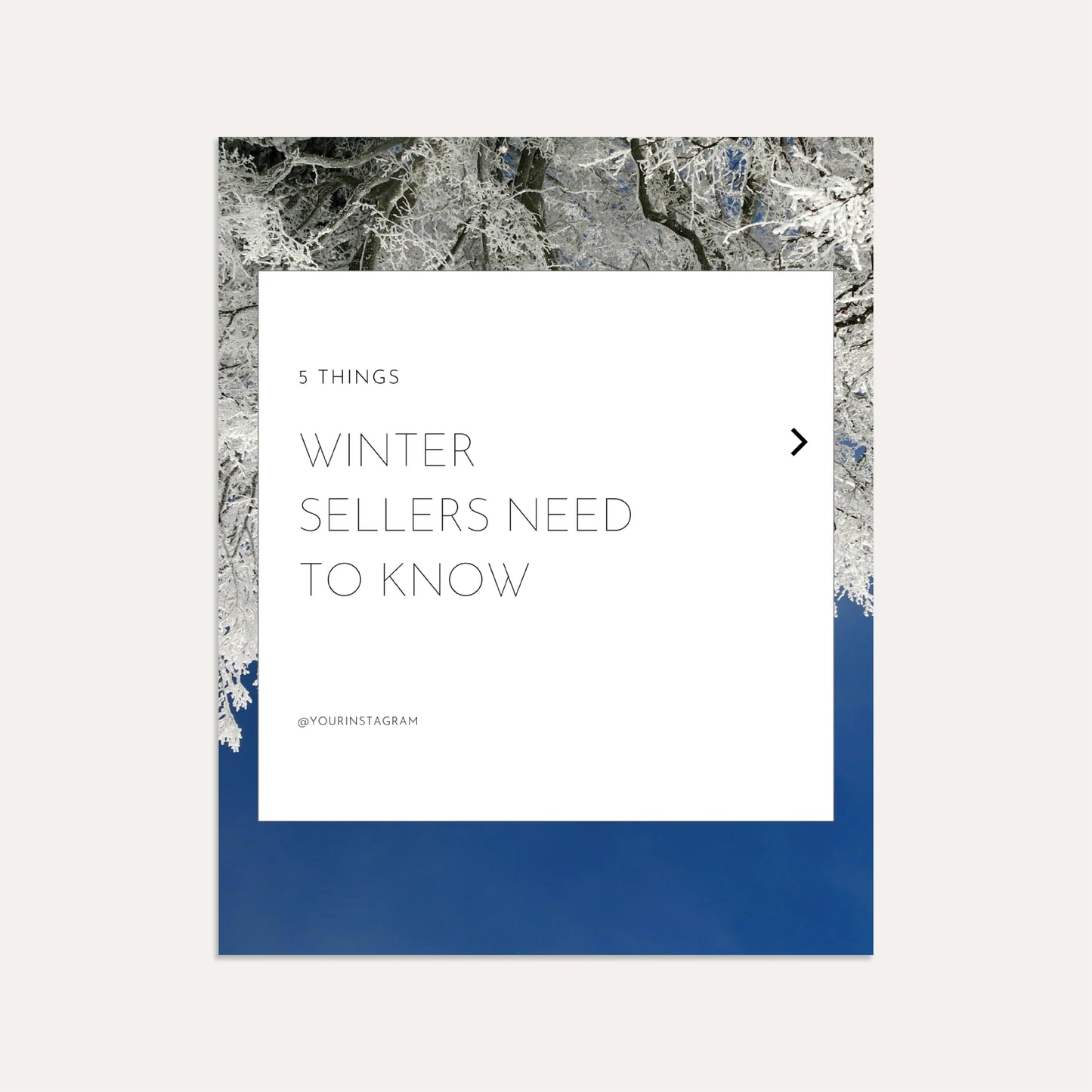 What Winter Sellers Need to Know (Graphite)