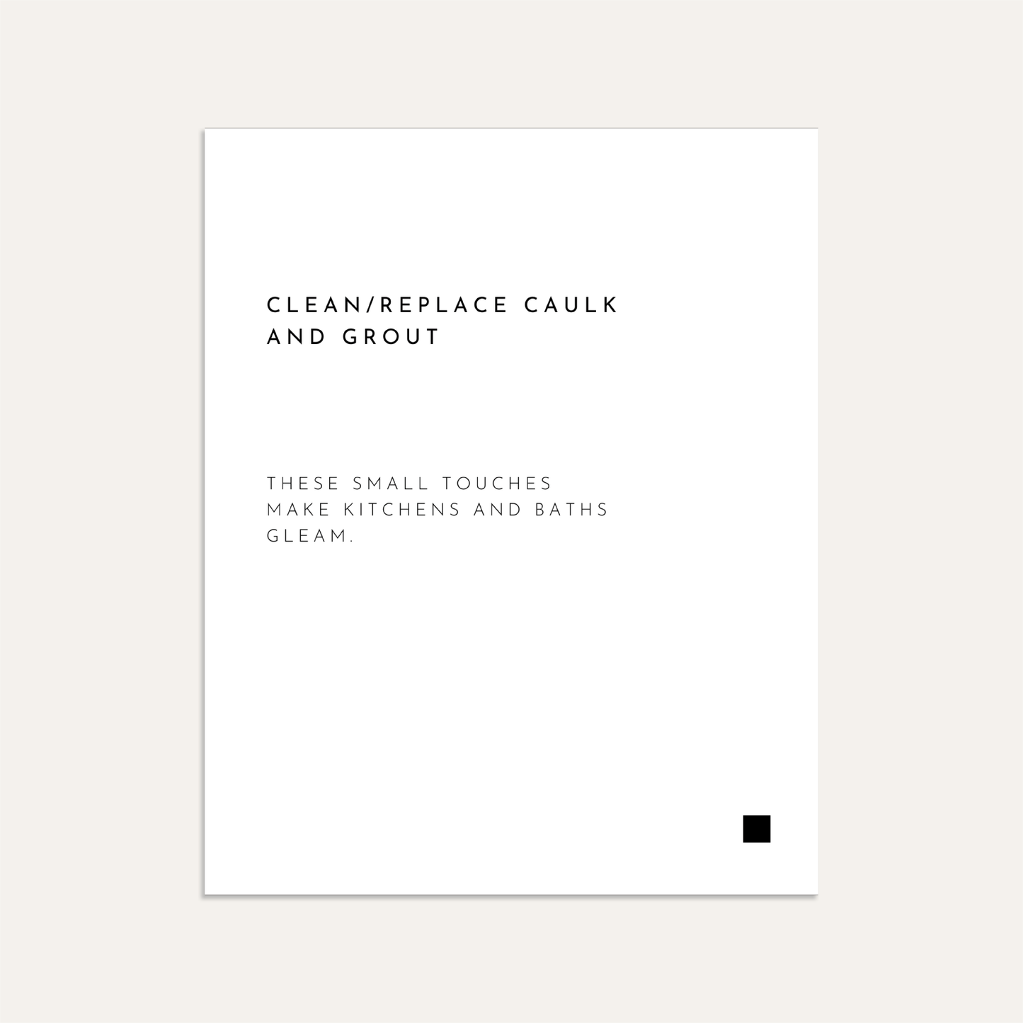 Getting your home market-ready? (Graphite)