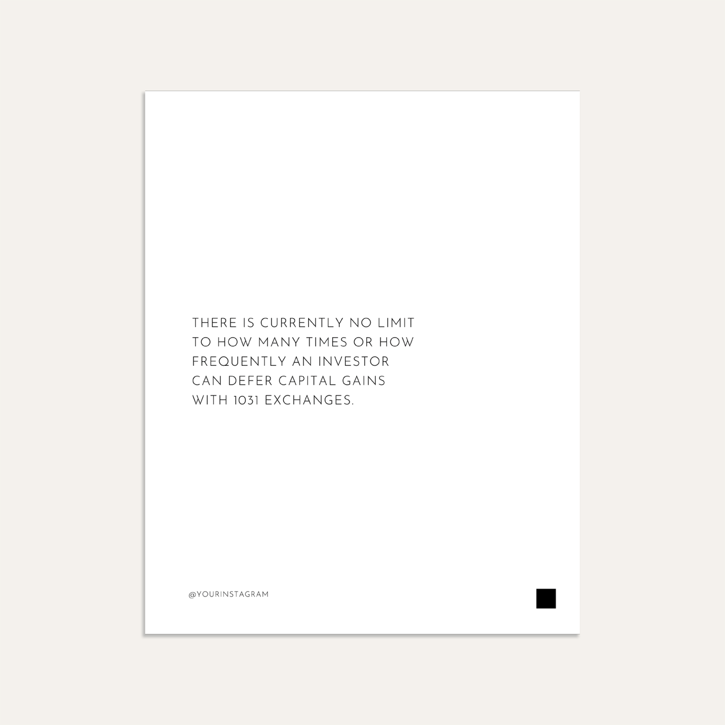 The Basics of 1031 Exchanges in Five Slides (Graphite)