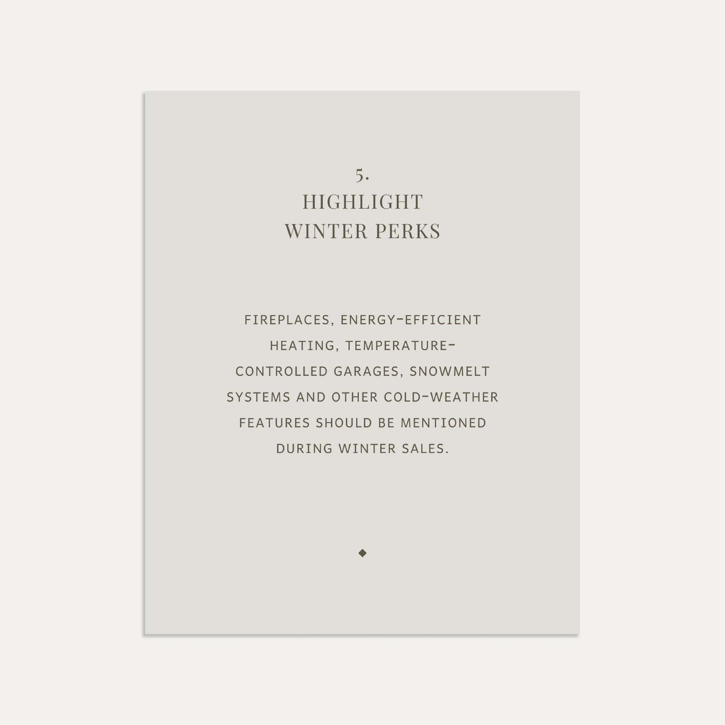 What Winter Sellers Need to Know (Sage)