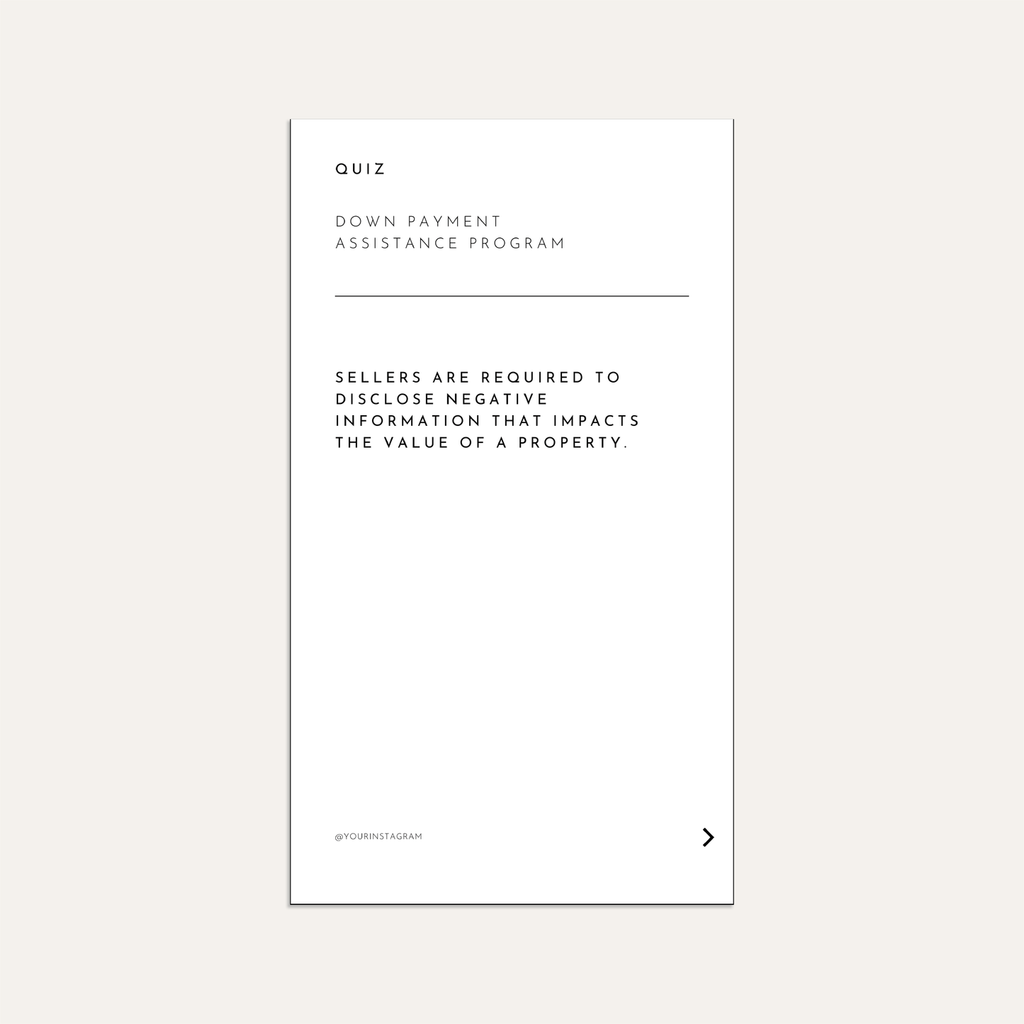 What Are Sellers Required to Disclose Quiz (Graphite)