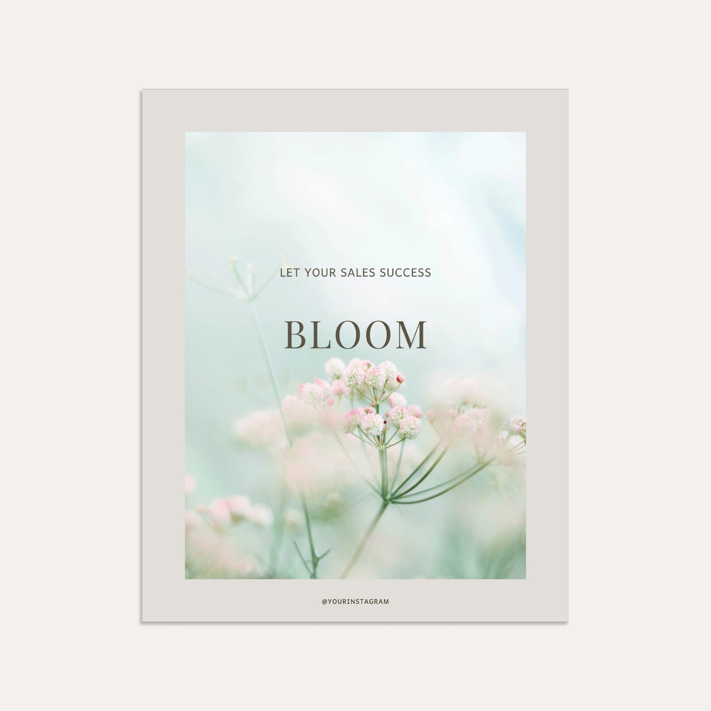 Let Your Sales Success Bloom! (Sage)