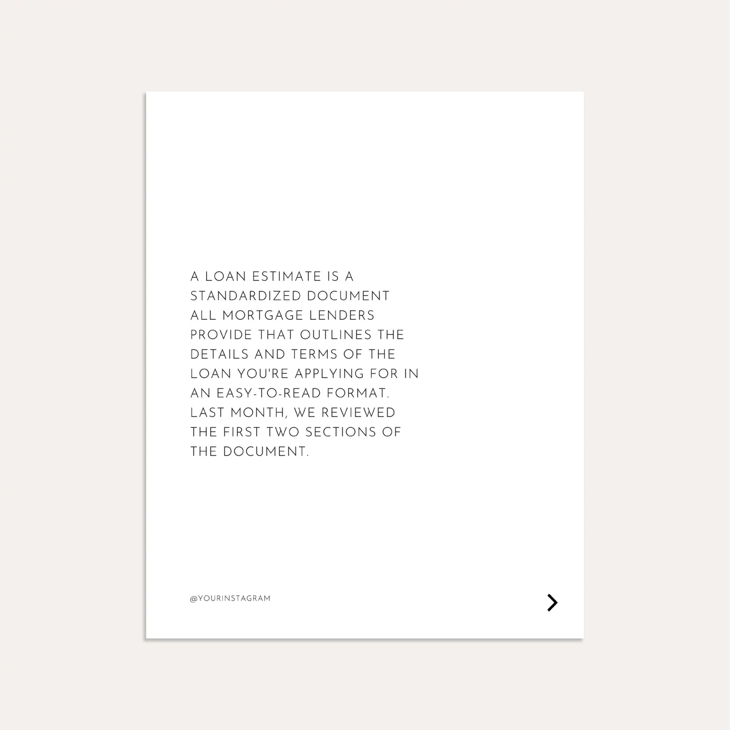 Loan Estimate 101 Part 2- Graphite