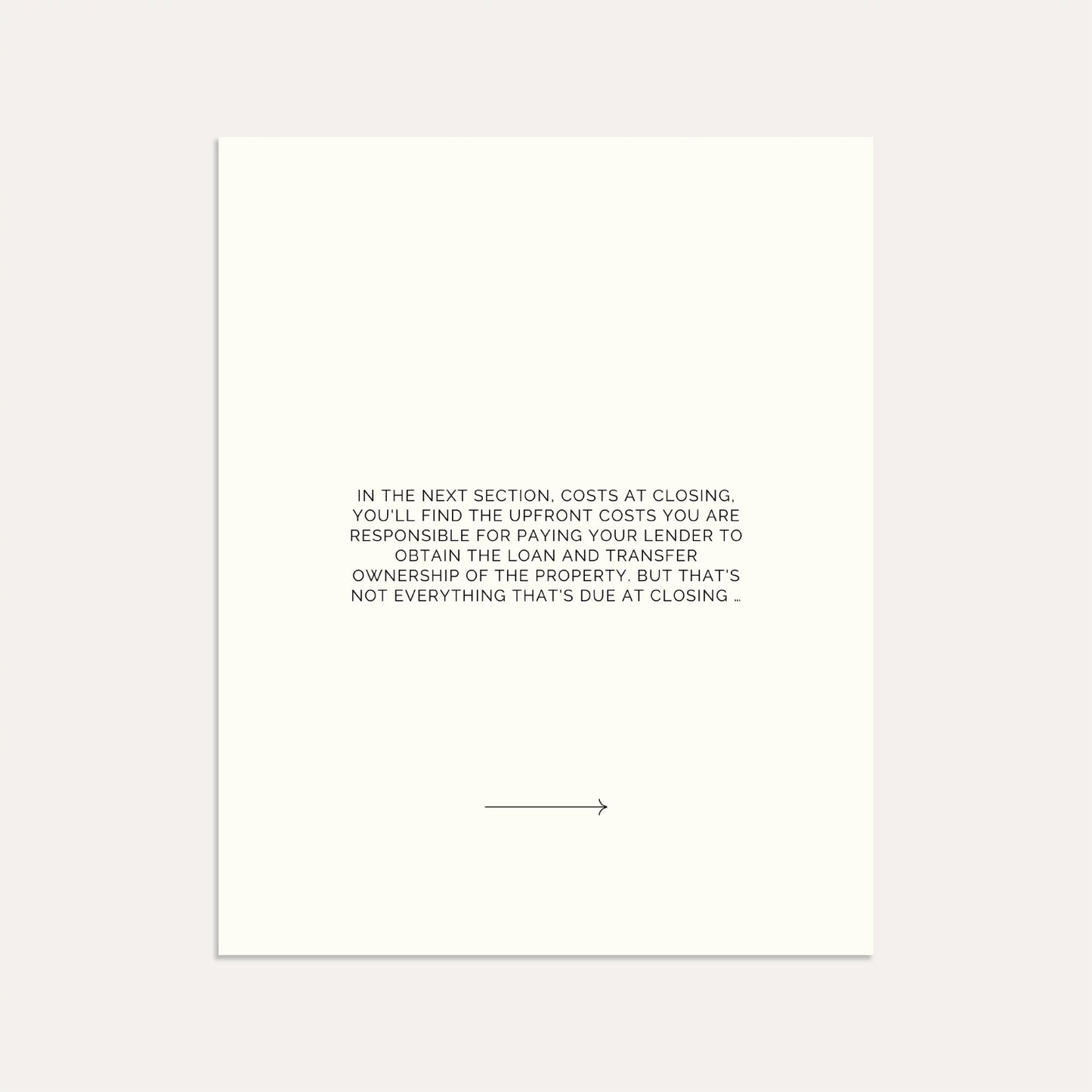 Loan Estimate 101 Part 2- Linen