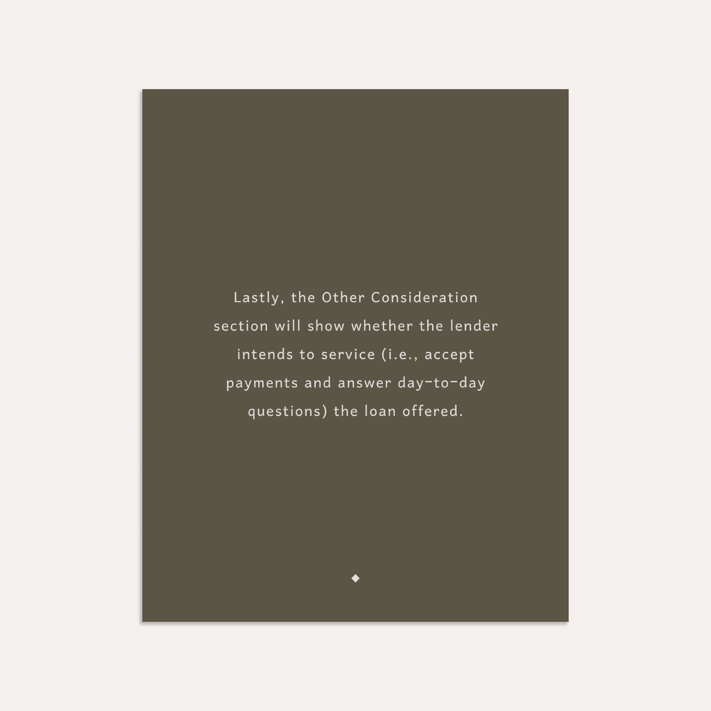 Loan Estimate 101 Part 3- Sage