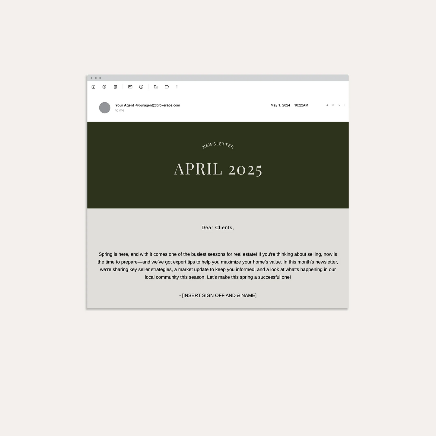 April 2025 Newsletter (Sage)