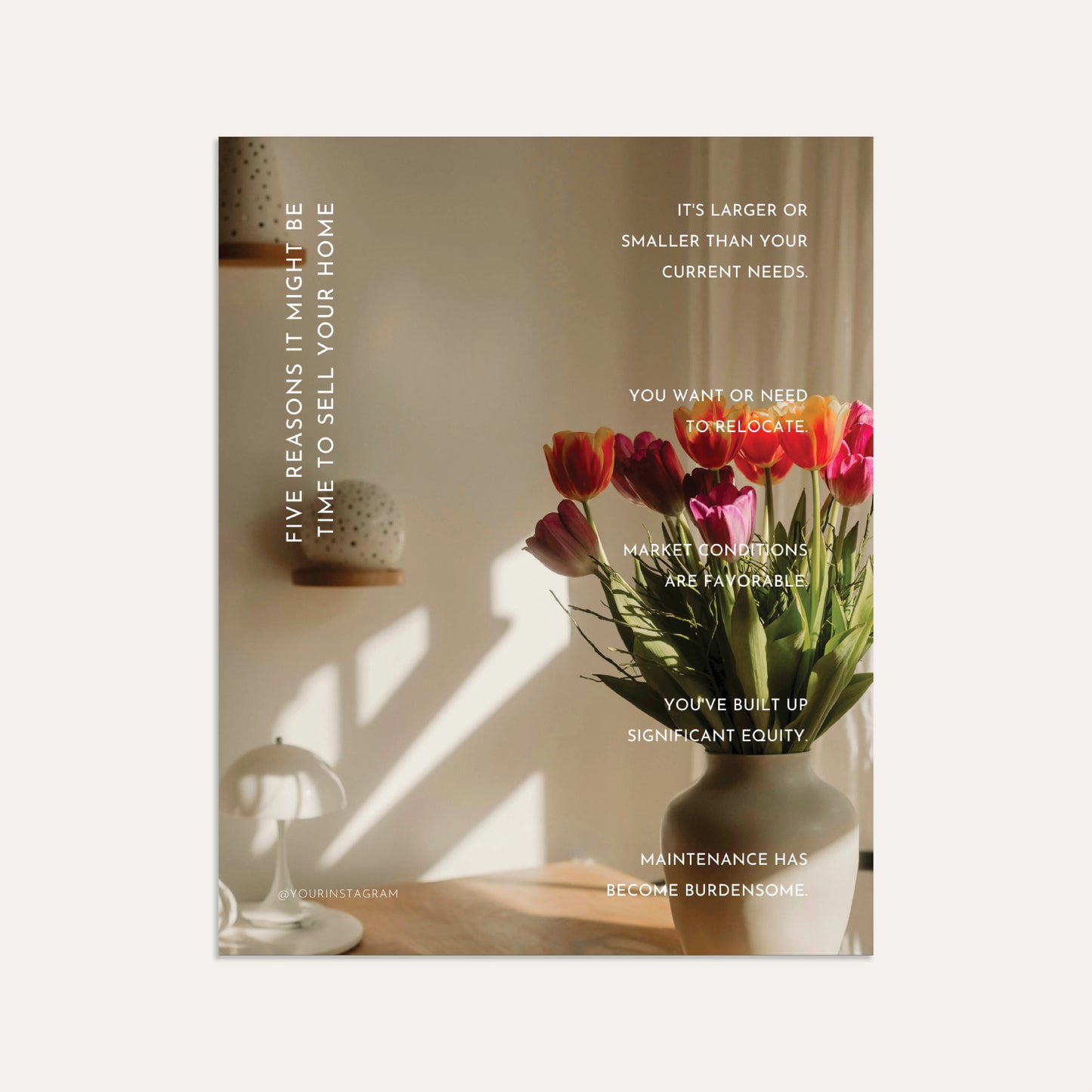 Five Reasons It Might Be Time to Sell Your Home (Graphite)