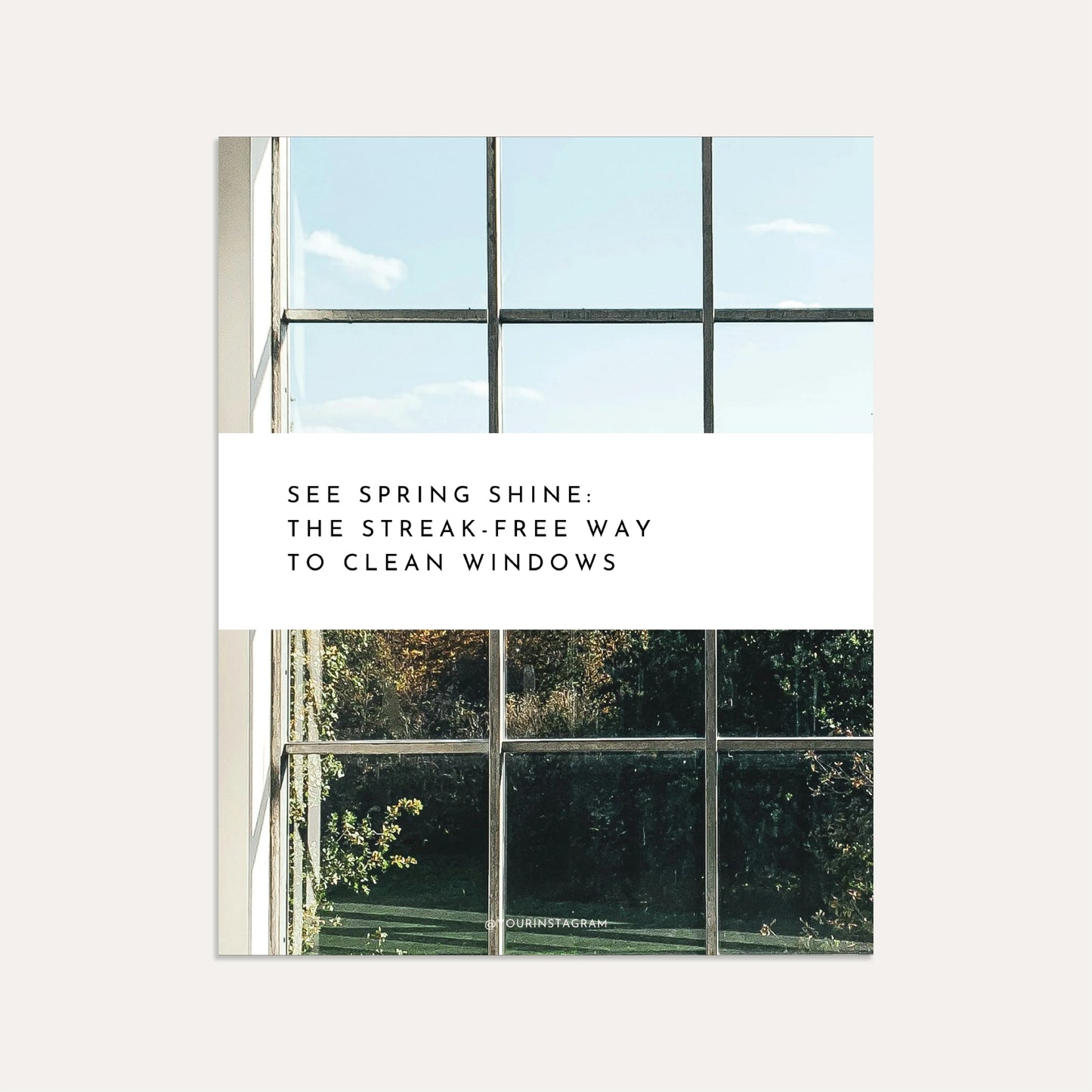 See Spring Shine: The Streak-Free Way to Clean Windows (Graphite)