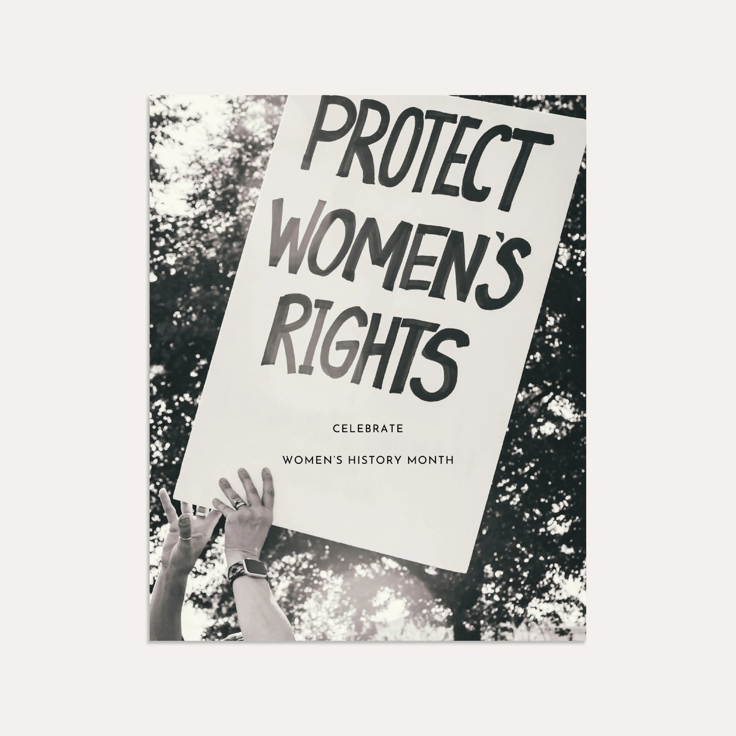 Celebrate Women's History Month (Graphite)