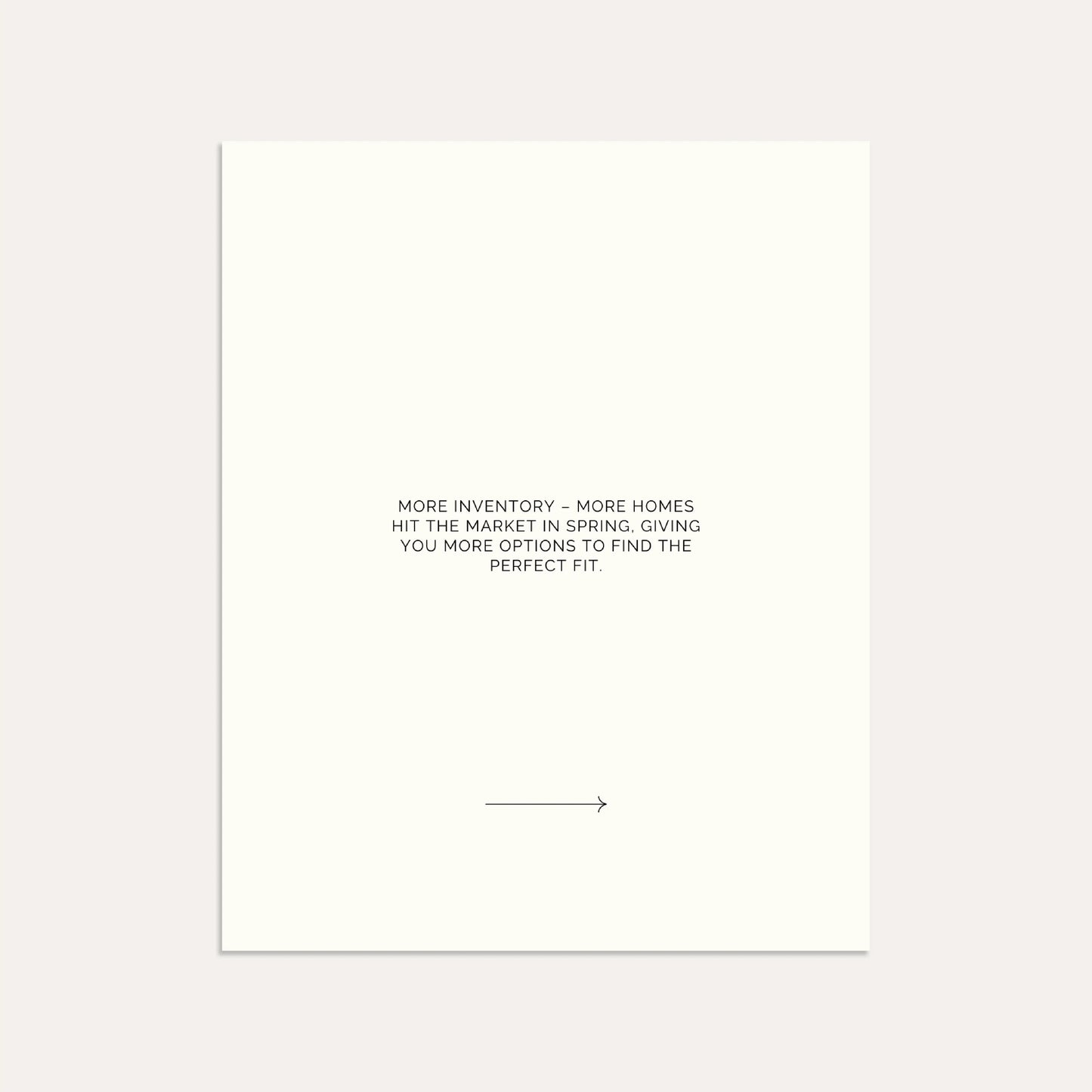 5 Reasons Buying in the Spring Market is a Smart Move (Linen)