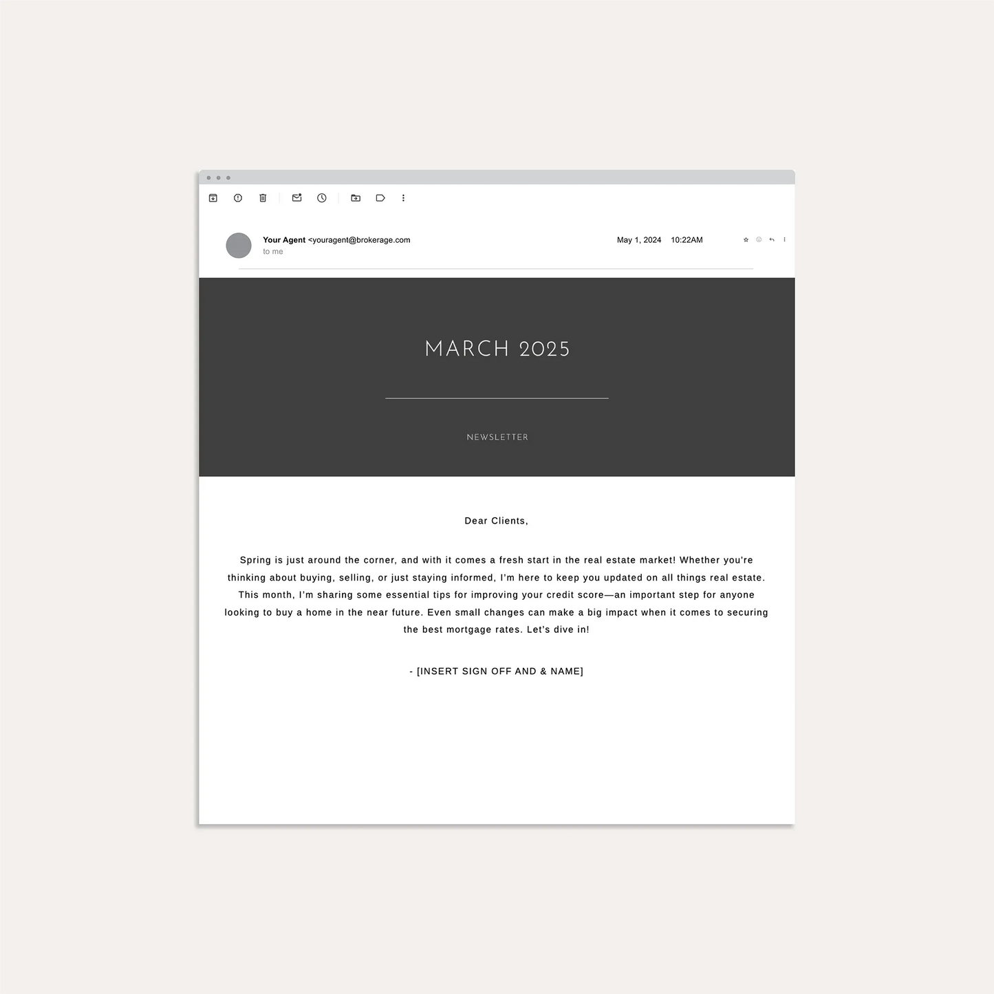 March 2025 Newsletter (Graphite)
