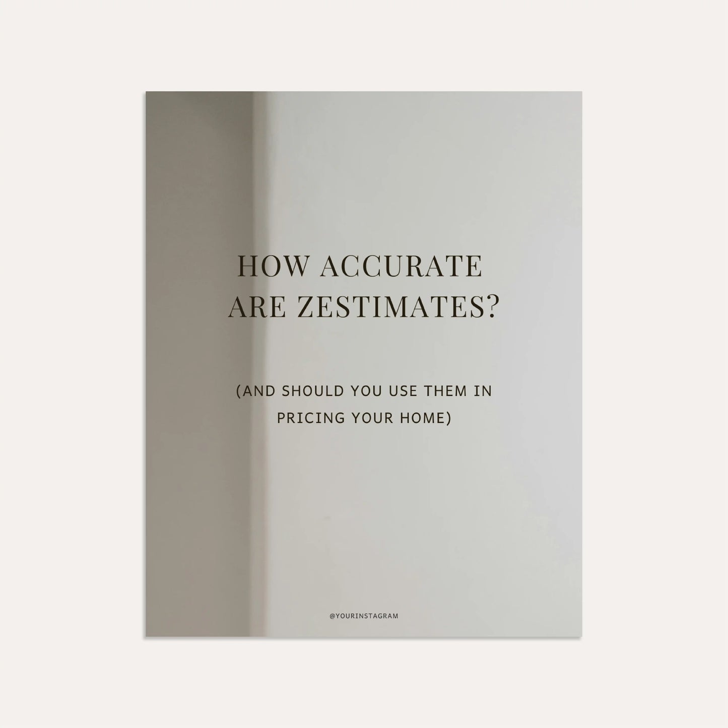 Zestimates - Sage