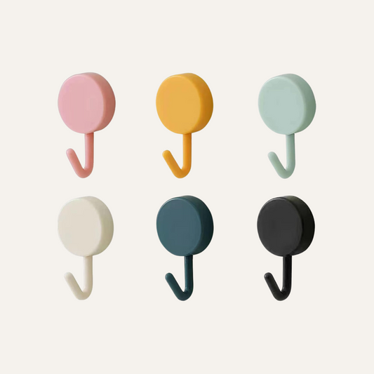 Colorful Wall Mount Key Hooks