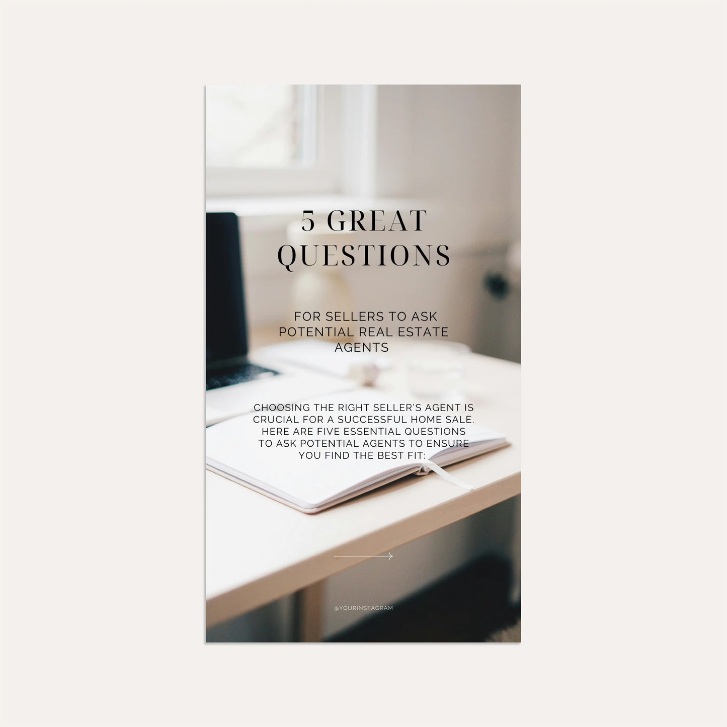 5 Questions for Sellers - Linen