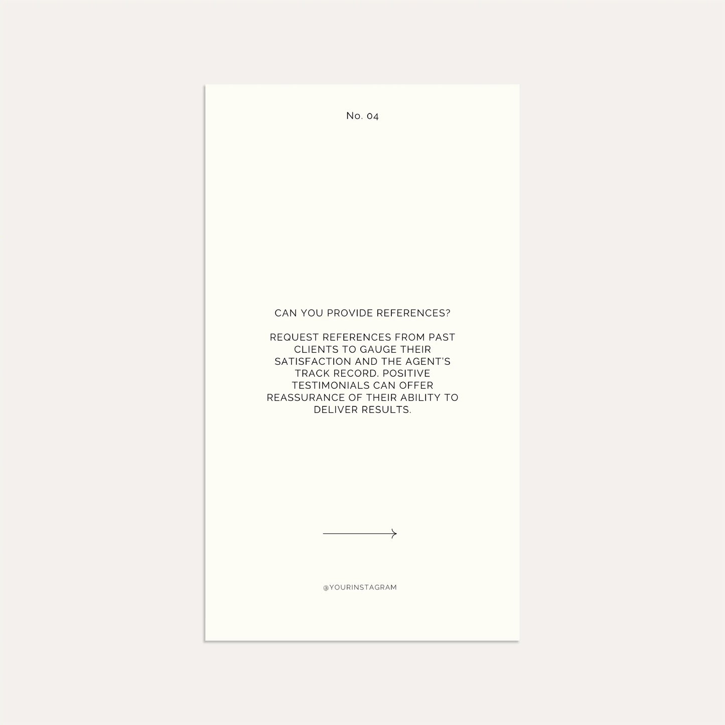 5 Questions for Sellers - Linen
