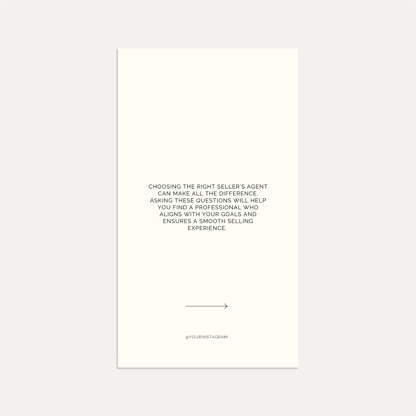 5 Questions for Sellers - Linen