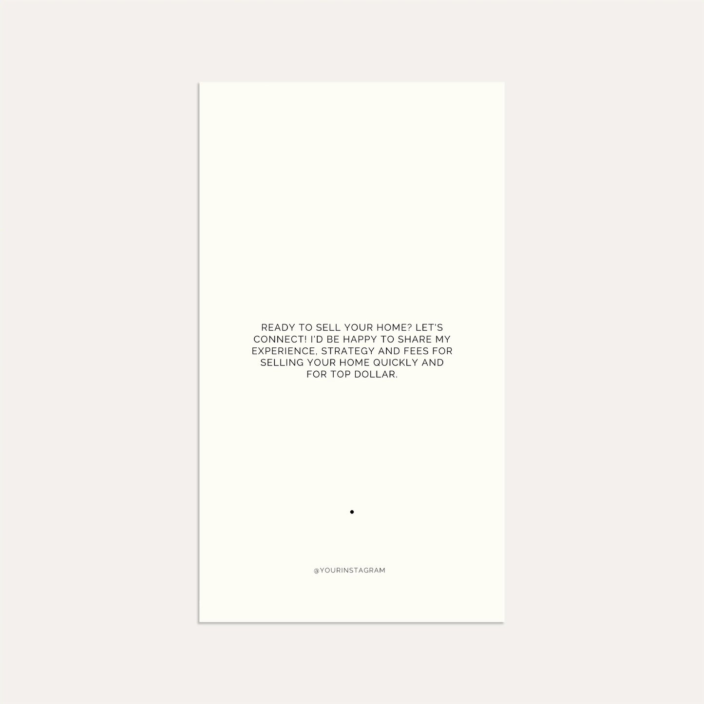 5 Questions for Sellers - Linen