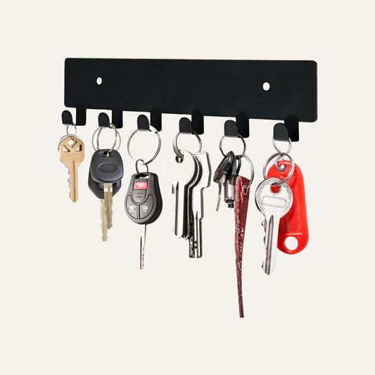 Black Wall Mount Key Hooks