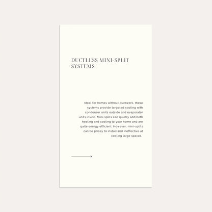 Air Conditioning Options- Linen