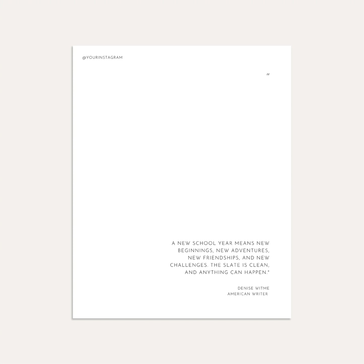 August Quote 05 - Graphite
