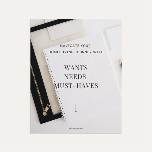 Buyers: Wants, Needs and Must Haves - Sage