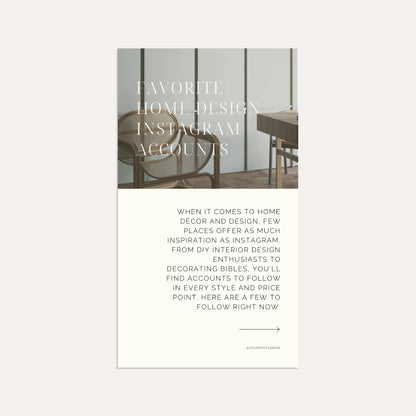 Favorite Home Design Instagram- Linen