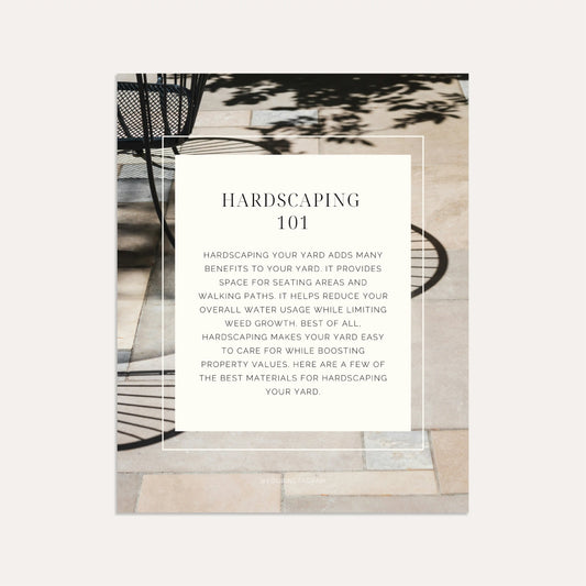 Hardscaping 101- Linen