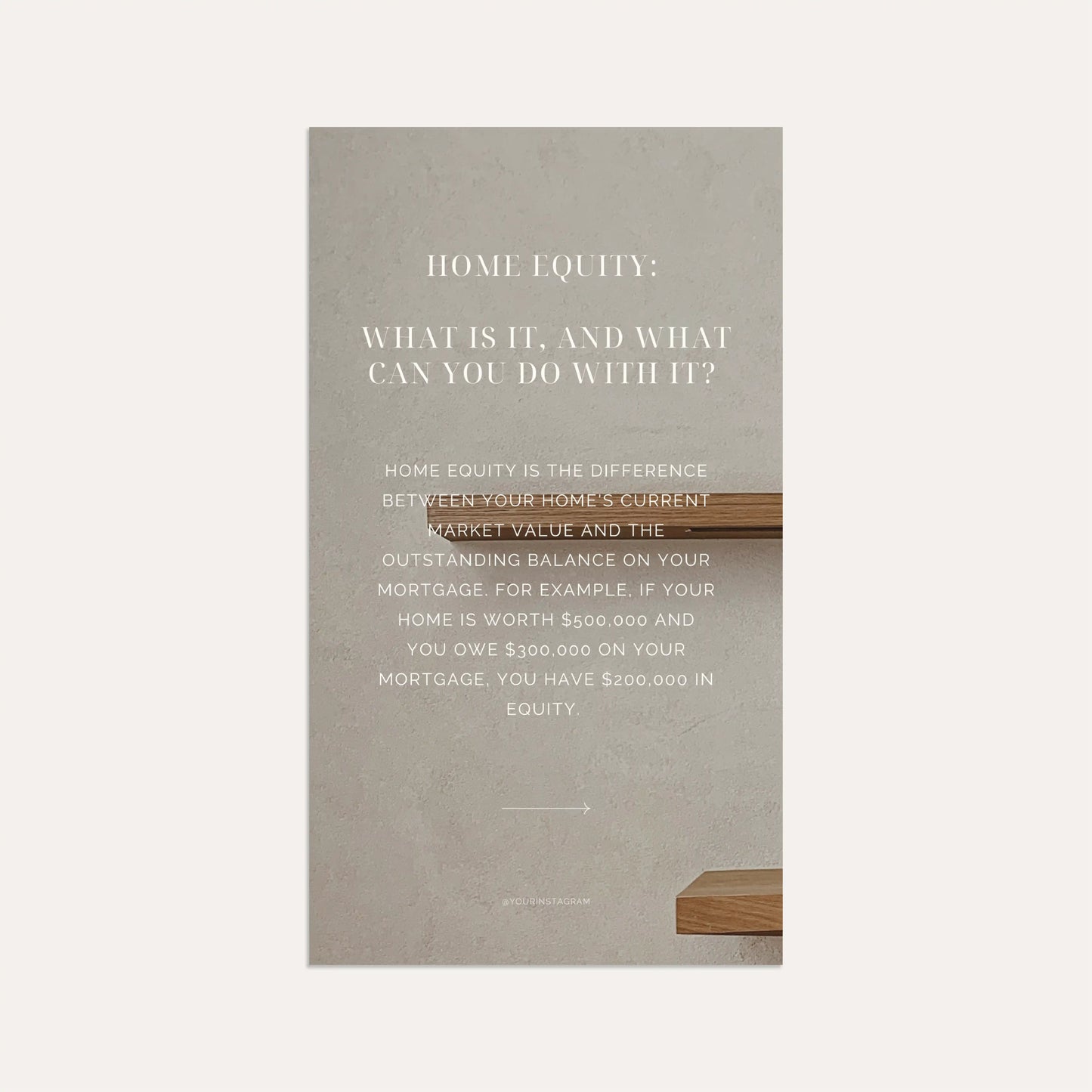 Home Equity Basics - Linen