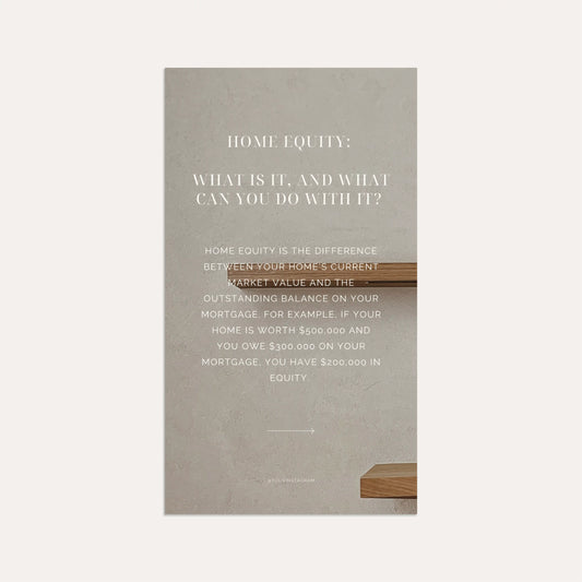 Home Equity Basics - Linen