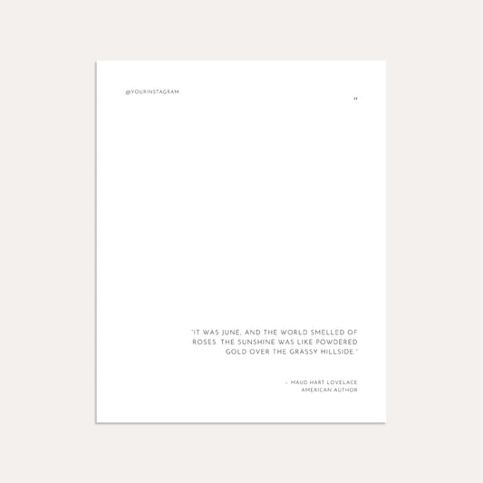 June Quote 01 - Graphite