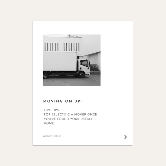Five tips for selecting a mover once you've found your dream home. (Graphite)