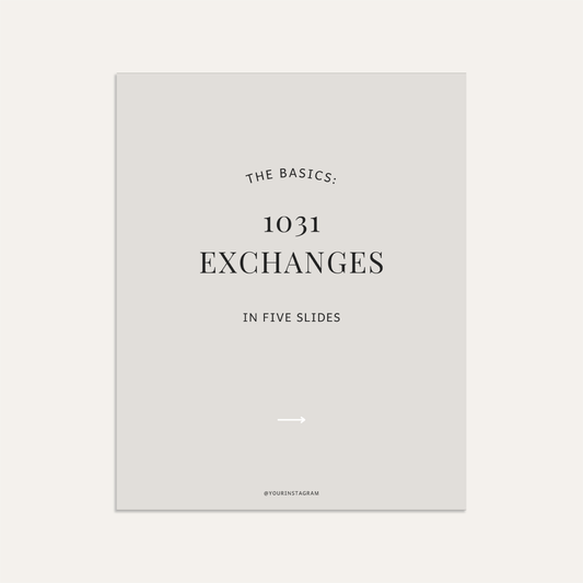 The Basics of 1031 Exchanges in Five Slides (Sage)