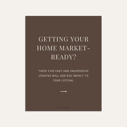 Getting your home market-ready? (Sage)
