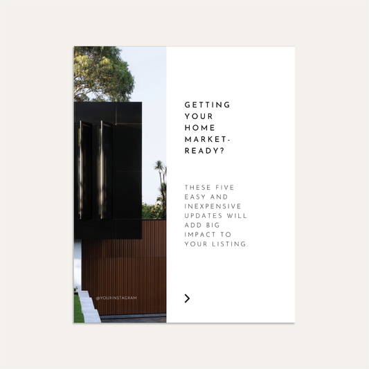 Getting your home market-ready? (Graphite)