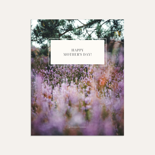 Happy Mother's Day! (Linen)