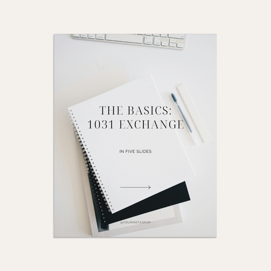 The Basics of 1031 Exchanges in Five Slides (Linen)