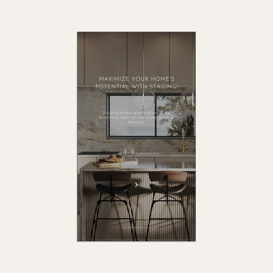 Maximize Your Home's Potential With Staging! (Graphite)