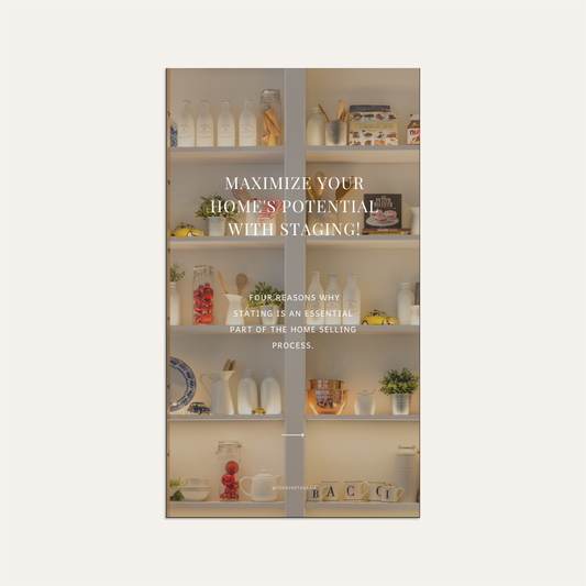 Maximize Your Home's Potential With Staging! (Sage)