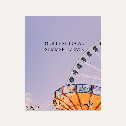 Local Summer Events- Sage