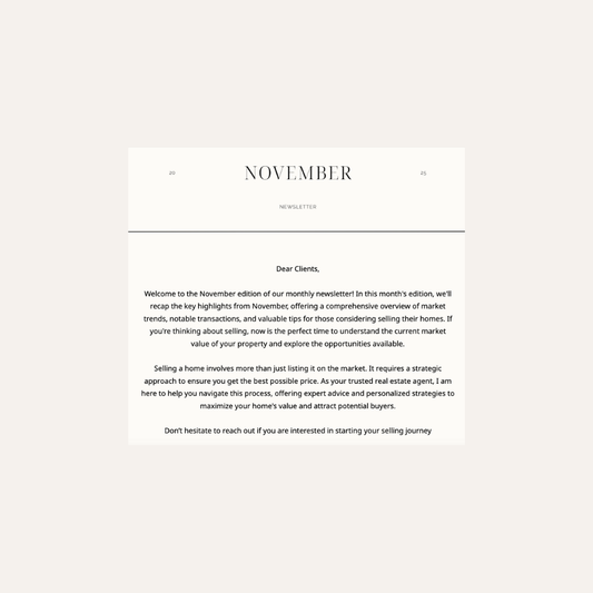 November 2025 Newsletter