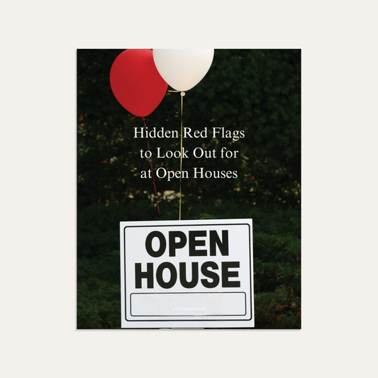 Hidden Red Flags to Spot at an Open House