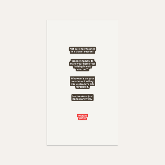 Selling this winter? I’ll give you the inside scoop.