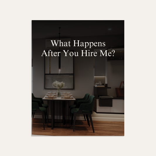 What Happens After You Hire Me? Your Listing Roadmap