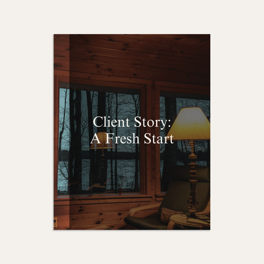 Client Story: A Fresh Start