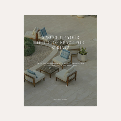 Spruce Up Your Patio